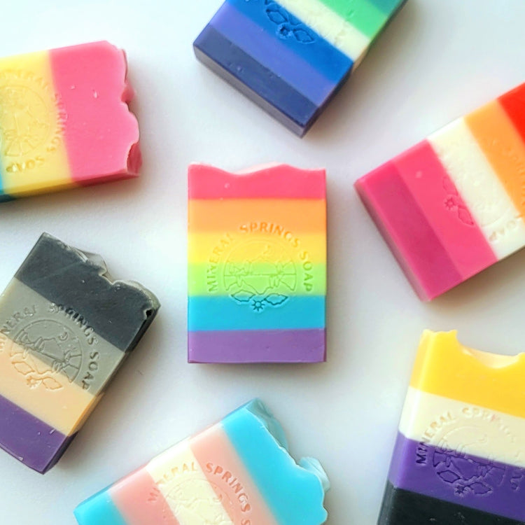 2023 Pride Handcrafted Soap Collection by Mineral Springs Soap