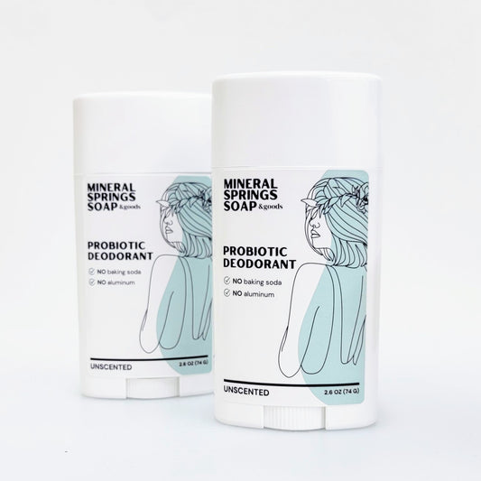 Probiotic Deodorant (Baking Soda Free, Aluminum Free)