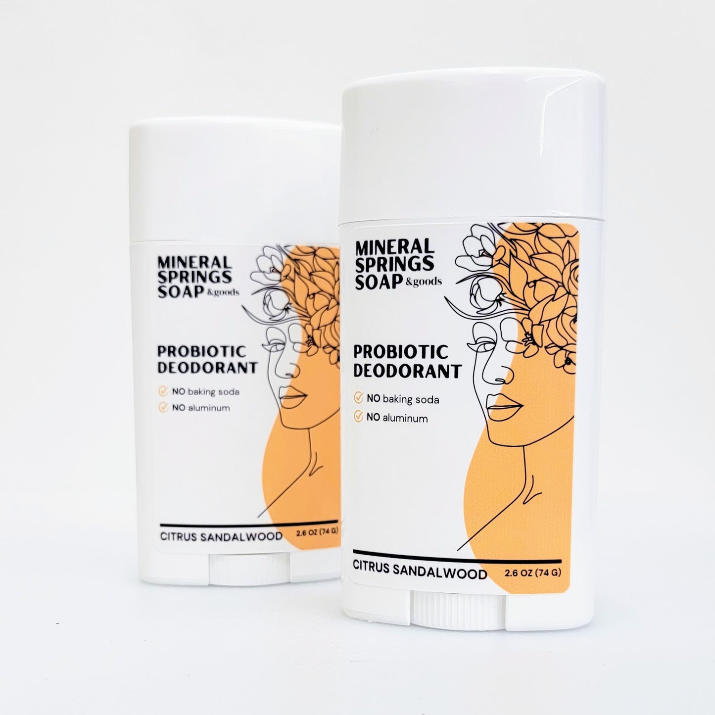 Probiotic Deodorant (Baking Soda Free, Aluminum Free)