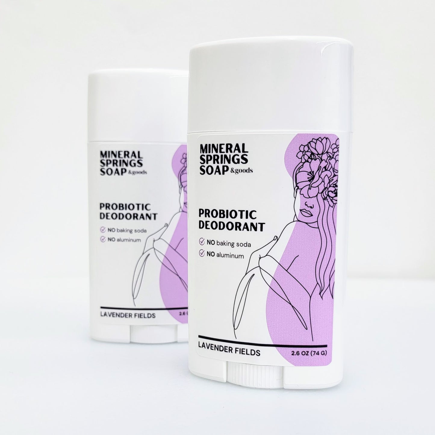 Probiotic Deodorant (Baking Soda Free, Aluminum Free)