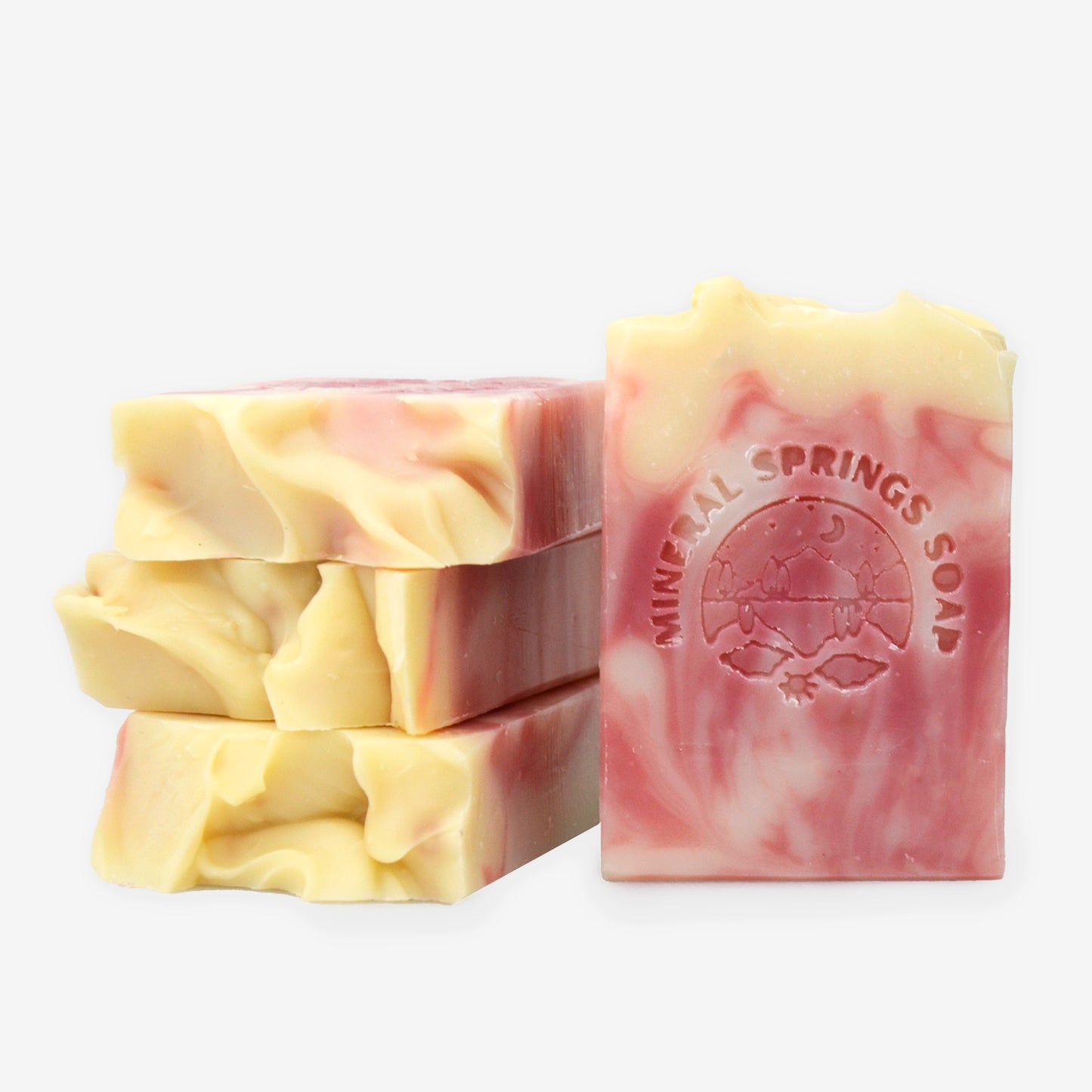 Candy Cane Peppermint Vanilla Twist Soap