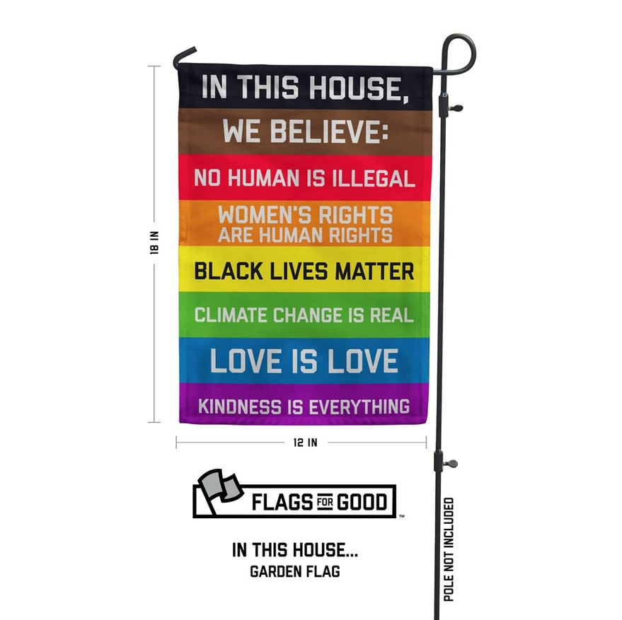 Inclusive Garden Flags