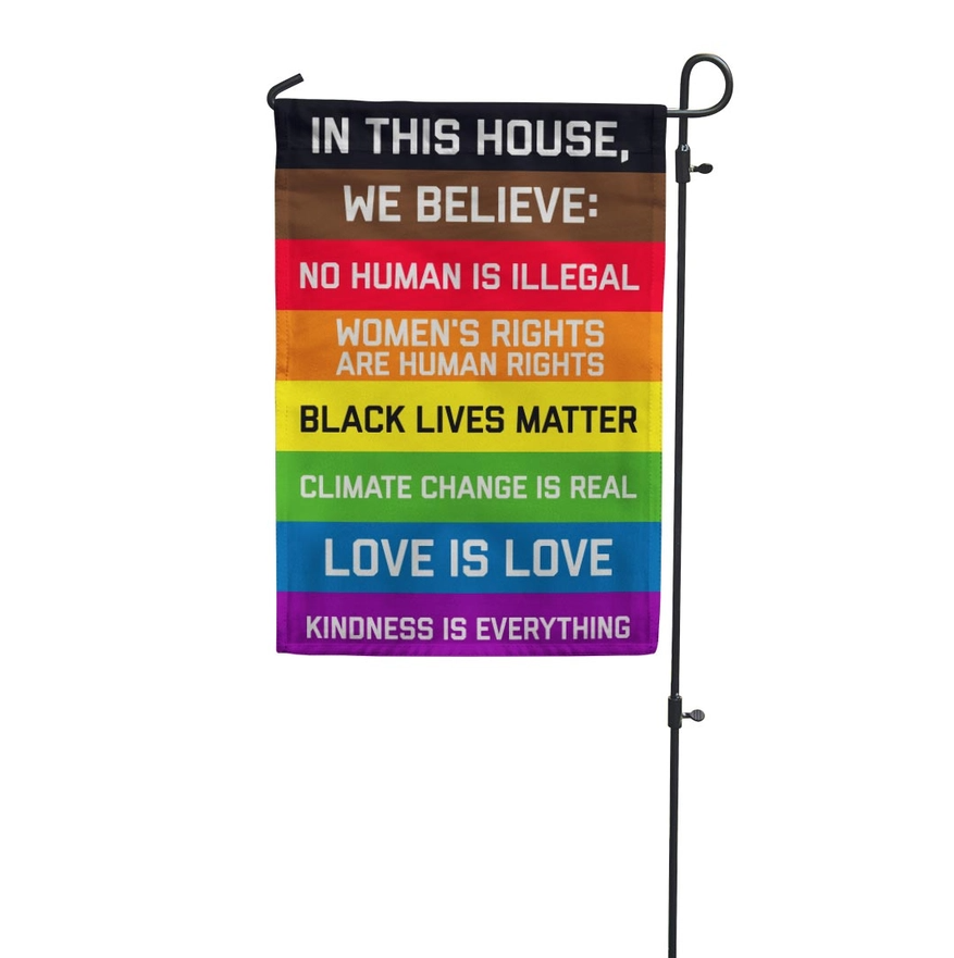 Inclusive Garden Flags