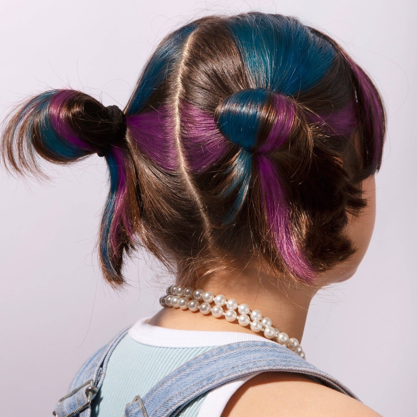 Rainbow Temporary Hair Color