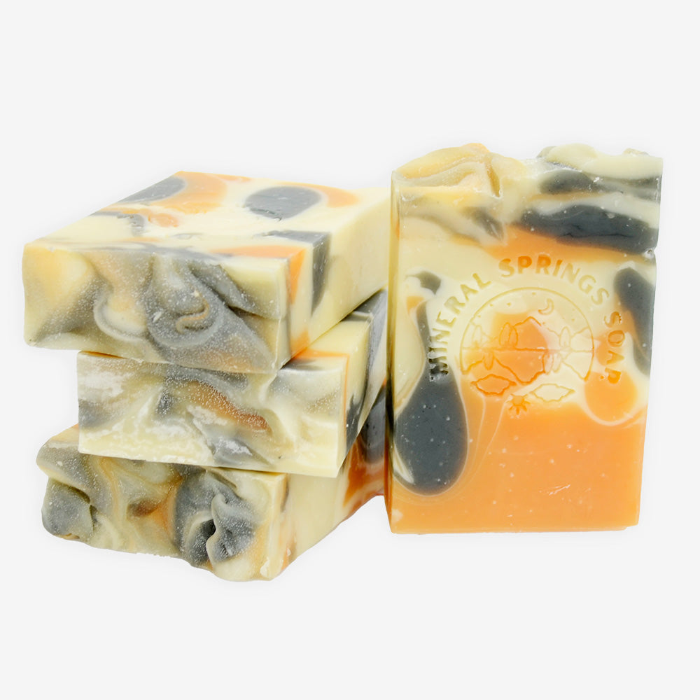 Glow Orange Patchouli Handcrafted Soap