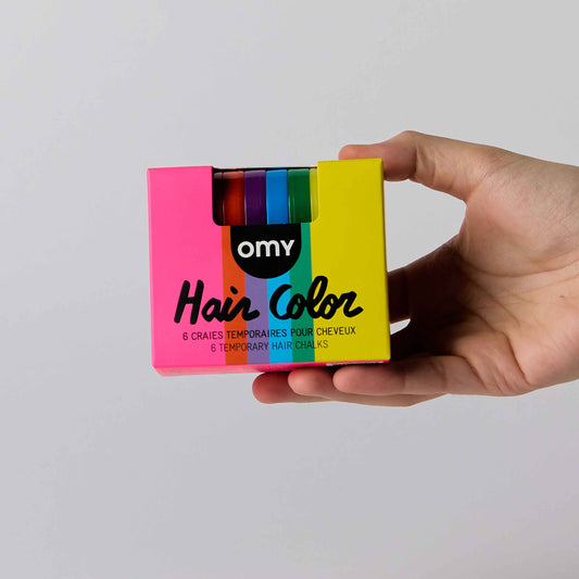 Rainbow Temporary Hair Color