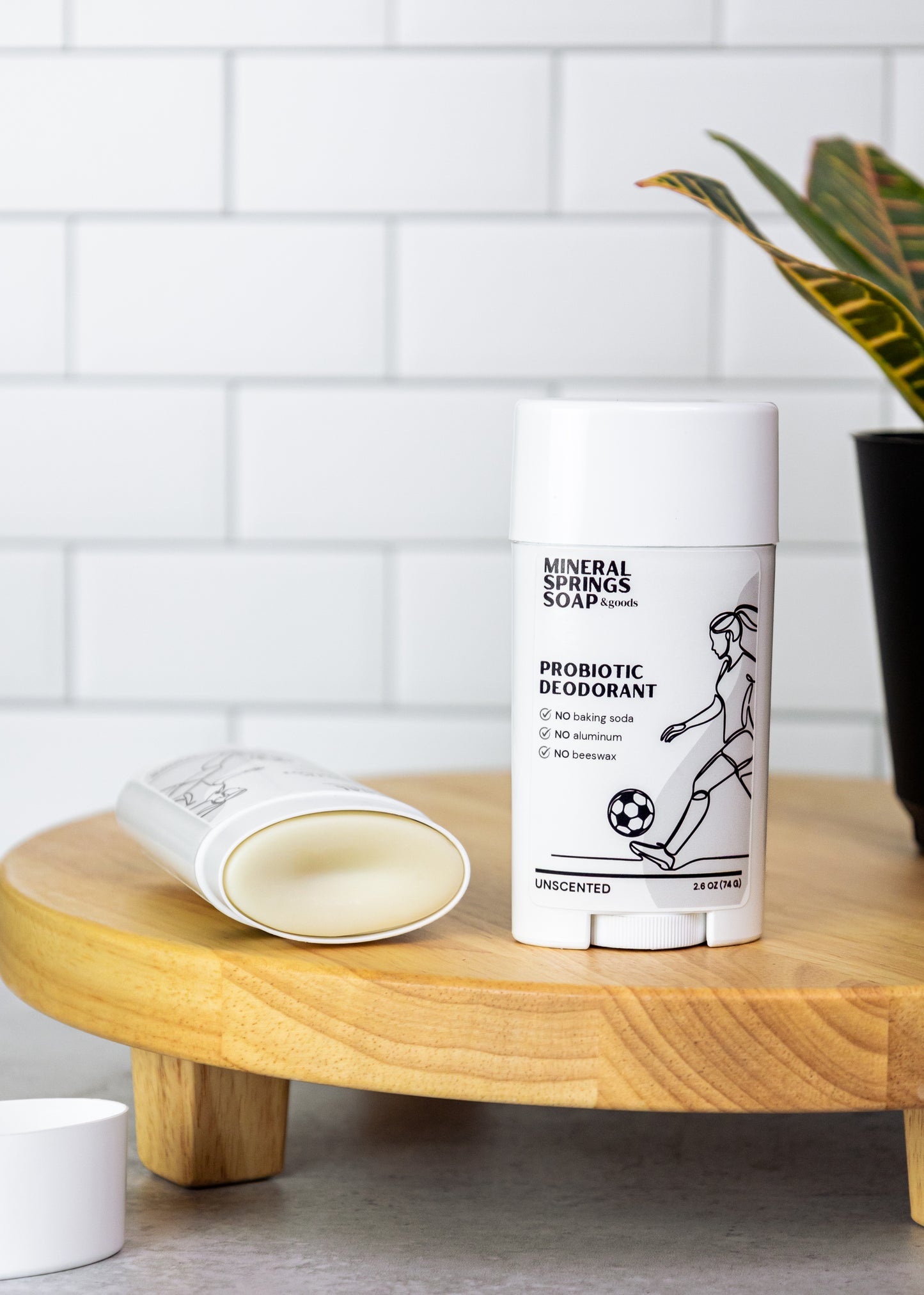Probiotic Deodorant (Baking Soda Free, Aluminum Free)