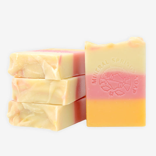 Spark Almond Orange Handcrafted Soap