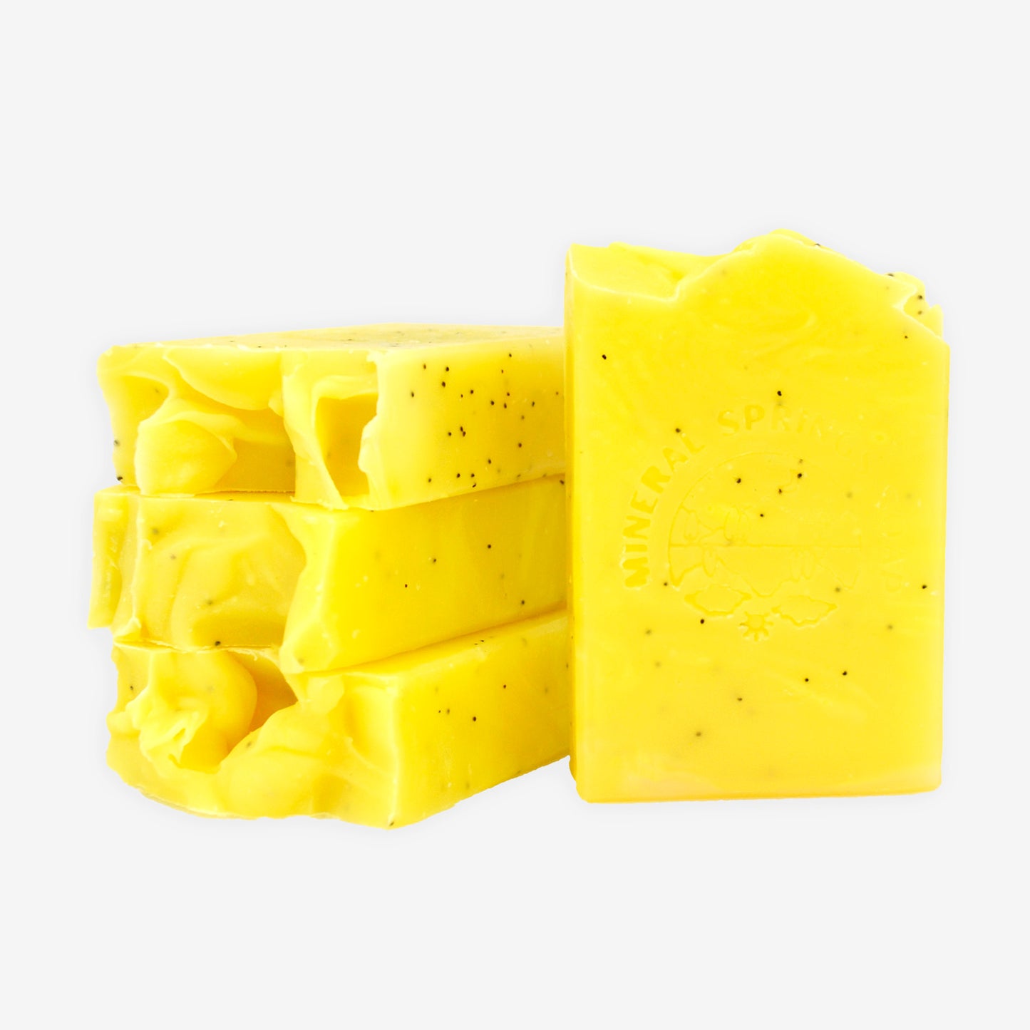 Sunshine Lemon Poppyseed Handcrafted Soap